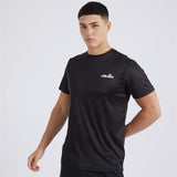 Ellesse Mens Malbory Left Chest T-Shirt Black