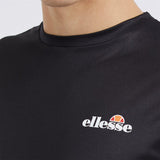 Ellesse Mens Malbory Left Chest T-Shirt Black