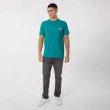 Ellesse Mens Retanna Back Logo T-shirt Dark Green