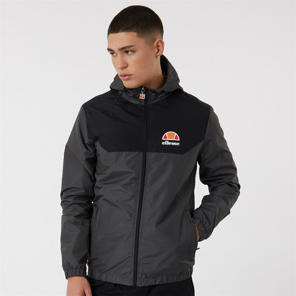 Ellesse Mens Anatolio Windrunner Jacket Black
