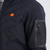 Ellesse Mens Angiolo Hybrid Half Zip Jacket Black