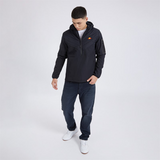 Ellesse Mens Angiolo Hybrid Half Zip Jacket Black