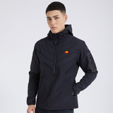 Ellesse Mens Angiolo Hybrid Half Zip Jacket Black