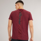 Ellesse Mens Callisto T-Shirt Burgundy Marl