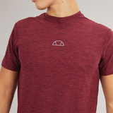 Ellesse Mens Callisto T-Shirt Burgundy Marl