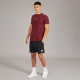Mens Callisto T-Shirt Burgundy Marl