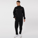 Ellesse Mens Taped Poly BLACK Tracksuit
