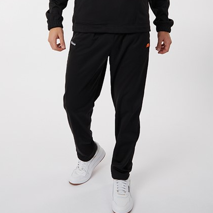 Ellesse Mens Taped Poly BLACK jogger