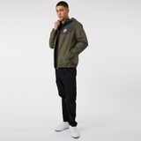 Ellesse Mens Anatolio Windrunner Jacket Khaki