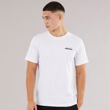 Mens Retanna Back Logo T-Shirt White/Black