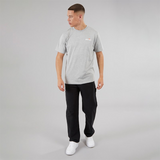 Ellesse Mens Benzina Heritage Back Logo T-Shirt Grey Marl