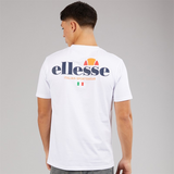 Ellesse Mens Georgio Back Logo T-Shirt White