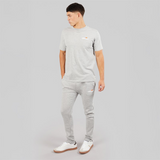 Ellesse Mens Georgio Back Logo T-Shirt Grey Marl