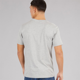 Ellesse Mens Prado 2 Large Logo T-Shirt Grey Marl