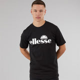Ellesse Mens Cleffios Logo T-shirt Black/White