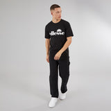 Ellesse Mens Cleffios Logo T-shirt Black/White