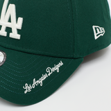 New Era 9Forty Visor Script MLB Los Angeles Dodgers