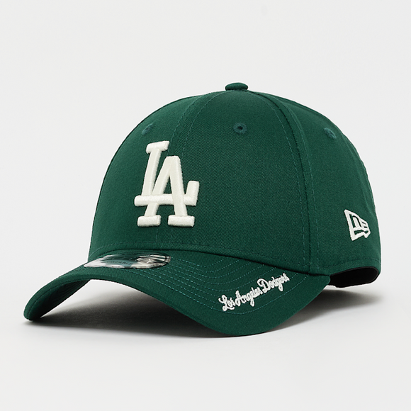 New Era 9Forty Visor Script MLB Los Angeles Dodgers