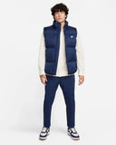 Men's Nike Club Therma-FIT Puffer Bleu Sleeveless Jacket