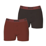 Lonsdale Mens 2 Pack Boxer Shorts