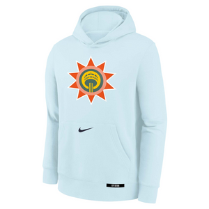 San Antonio Spurs Nike City Edition Club Pullover Hoodie - Youth