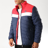 Fila Piselli Down Jacket Navy Blue White Red