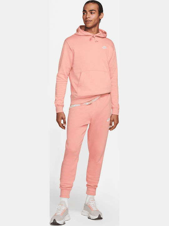 Nike Club Fleece Pink Men's tracksuit
