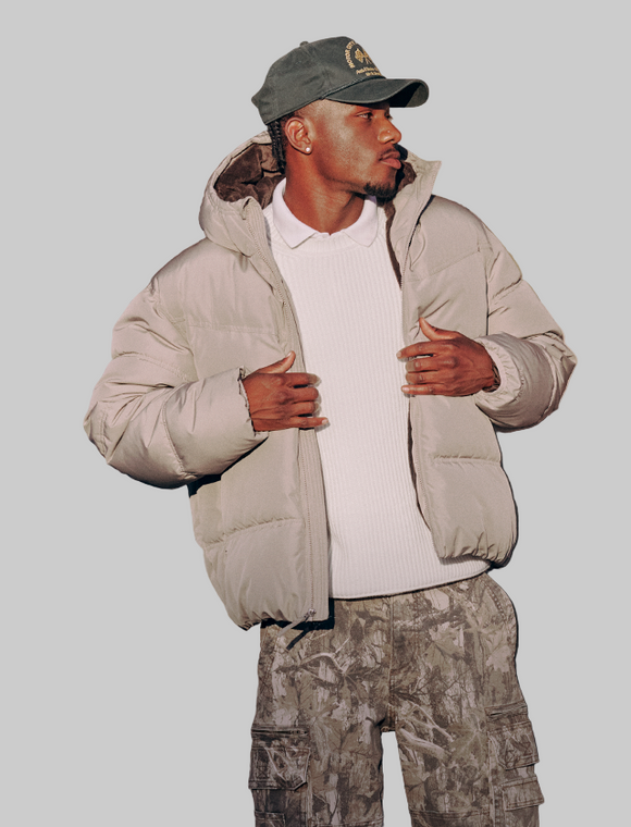 HOLLISTER JACKET BEIGE