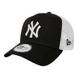 Clean Trucker 2 Visor Hat Black/White New York Yankees New Era
