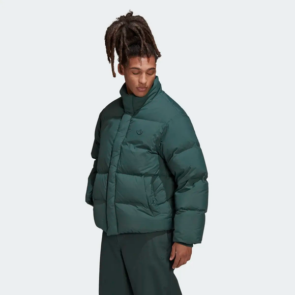 Adidas Down Puffer Jacket Mineral Green - CornerStreet