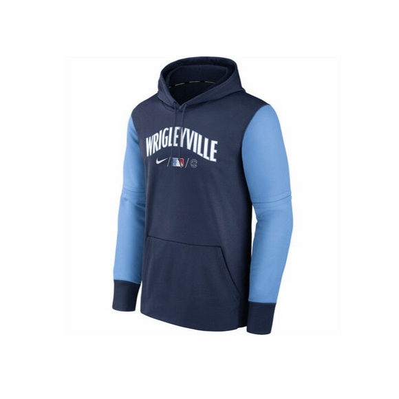 Felpa con cappuccio MLB Chicago Cubs Nike City Connect Therma