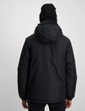 Lyle And Scott Boys Dual Zip Ripstop Hooded Jacket Black