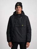 Lyle And Scott Boys Dual Zip Ripstop Hooded Jacket Black