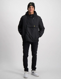 Lyle And Scott Boys Dual Zip Ripstop Hooded Jacket Black