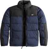 HOLLISTER Winter Jacket  PUFFER MOCK