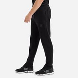 Umbro Mens Black / Castlerock - Adult Fleece Jogger