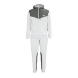 Lonsdale Mens Tracksuit Grey/Black