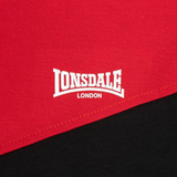 Lonsdale Mens Tracksuit BLACK/RED