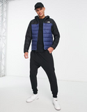 The North Face - Synthetic Down Jacket - Navy and Black
