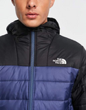 The North Face - Synthetic Down Jacket - Navy and Black