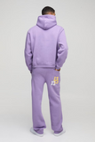 Worldwide Embroidered Varsity Oversized Tracksuit