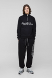 BoohooMAN Tall Regular Embroidered 1/4 Zip Tracksuit