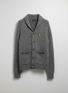 Men's Lyle Scott Shawl Cardigan Button Sweater