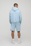 Oversized tracksuit with shorts