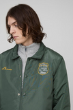 Tall Padded Nylon Varsity Oversized Coach Jacket