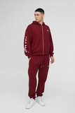 Oversized Boxy Ofcl Man Zip Hooded Tracksuit