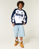 Men's Baggy Dublin Graphic Crew Sweatshirt