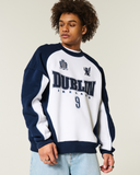 Men's Baggy Dublin Graphic Crew Sweatshirt