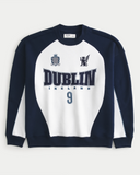 Men's Baggy Dublin Graphic Crew Sweatshirt