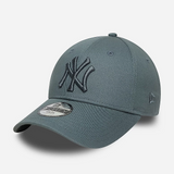 New Era NY Yankees 9forty tonal cap in grey